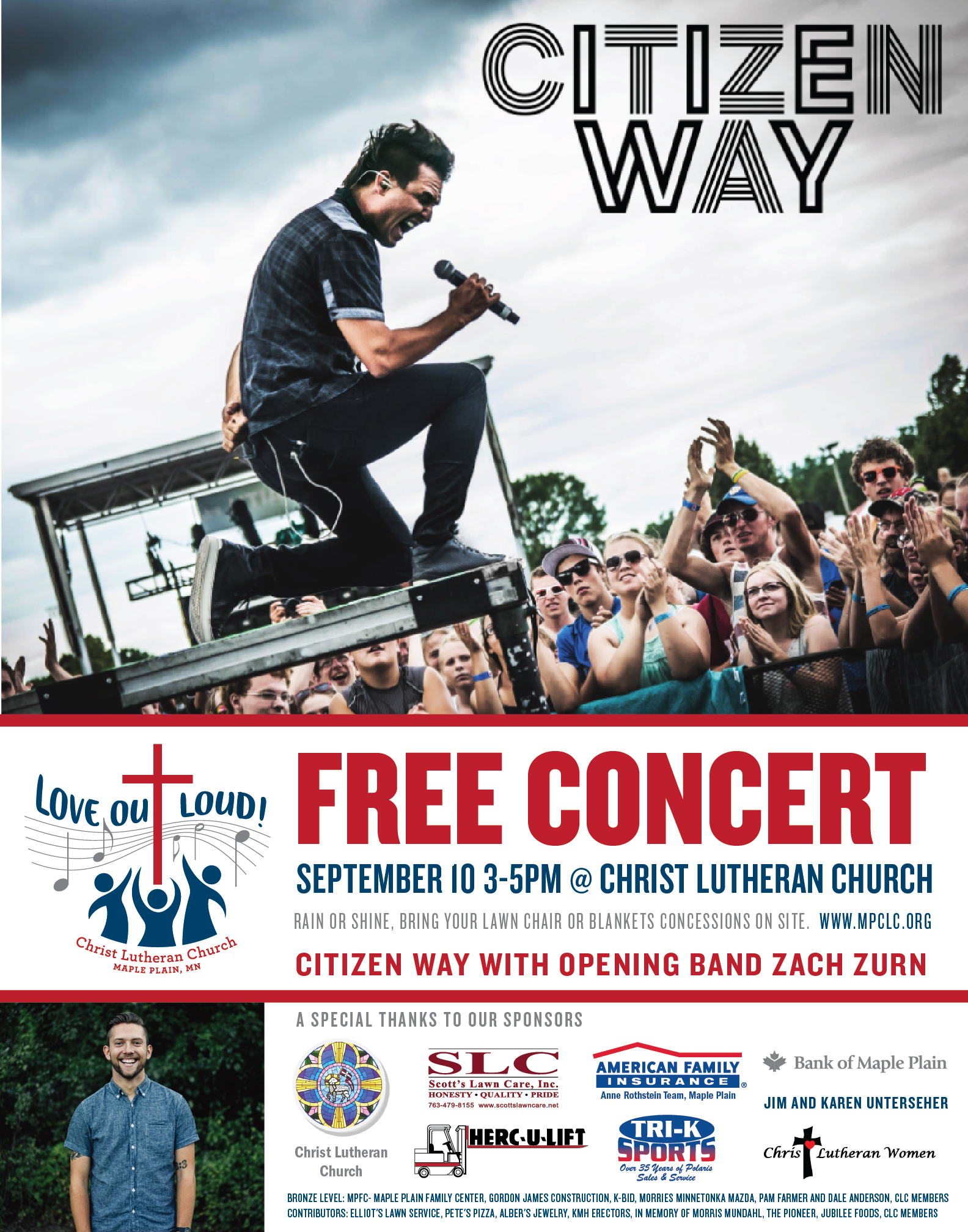 Citizen Way Concert Christ Lutheran Church