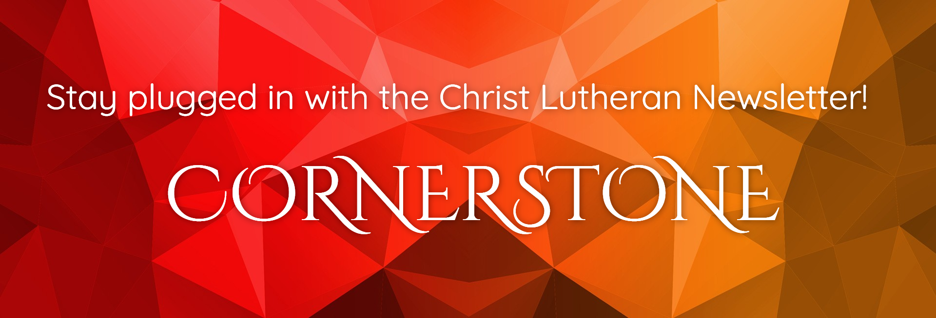 Create In Me A Pure Heart Church Website Banner